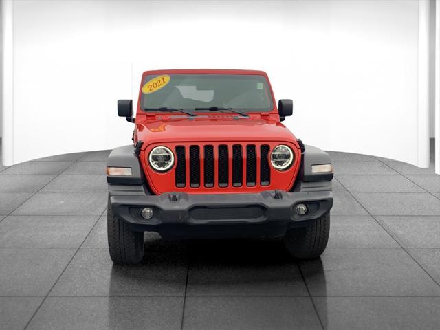 used 2021 Jeep Wrangler Unlimited car, priced at $32,270