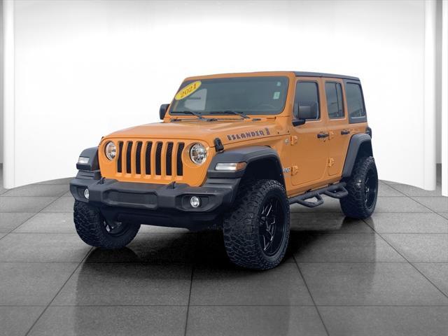 used 2021 Jeep Wrangler Unlimited car, priced at $32,970