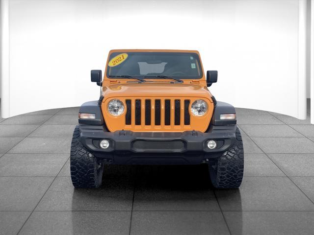 used 2021 Jeep Wrangler Unlimited car, priced at $32,970