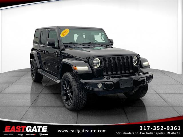 used 2022 Jeep Wrangler Unlimited car, priced at $32,985