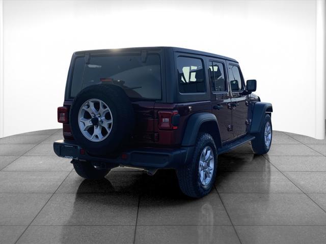 used 2021 Jeep Wrangler Unlimited car, priced at $30,250