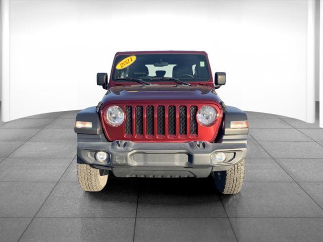 used 2021 Jeep Wrangler Unlimited car, priced at $30,250