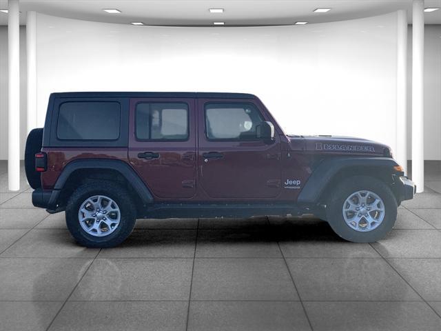 used 2021 Jeep Wrangler Unlimited car, priced at $30,250