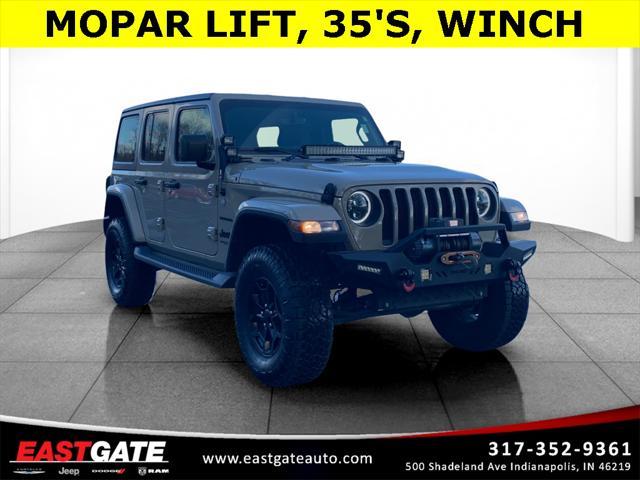 used 2022 Jeep Wrangler Unlimited car, priced at $39,990