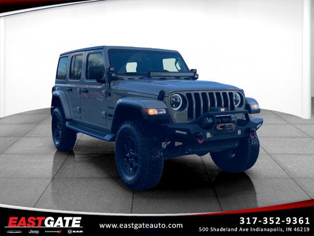 used 2022 Jeep Wrangler Unlimited car, priced at $41,900