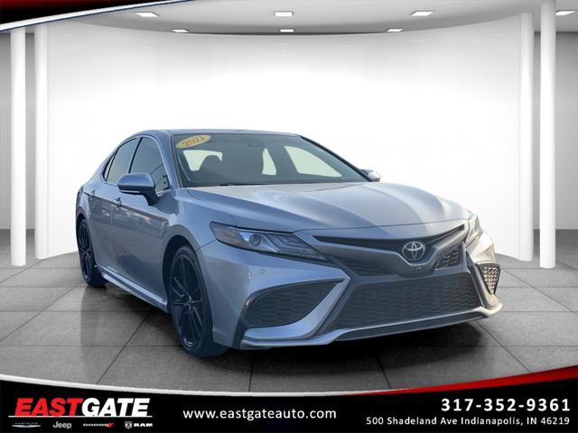 used 2021 Toyota Camry car, priced at $30,000