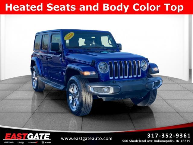 used 2018 Jeep Wrangler Unlimited car, priced at $25,500