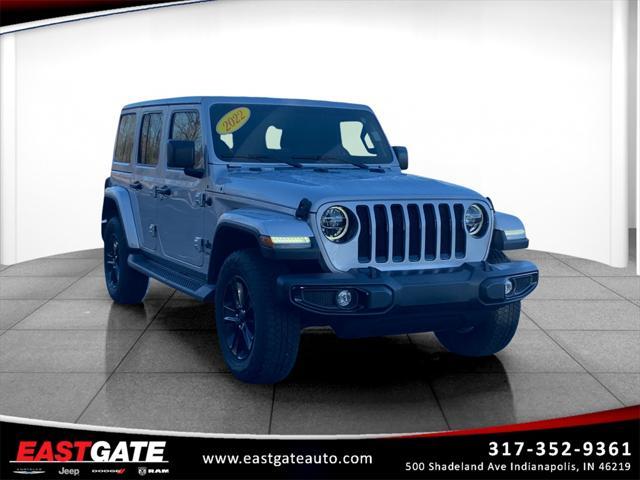 used 2022 Jeep Wrangler Unlimited car, priced at $40,000