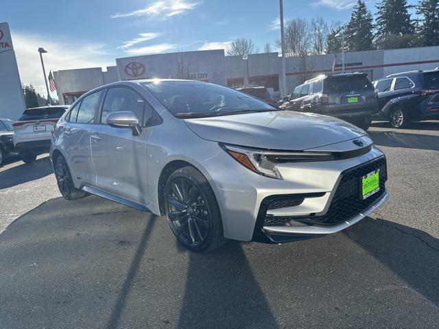 new 2025 Toyota Corolla Hybrid car, priced at $29,059