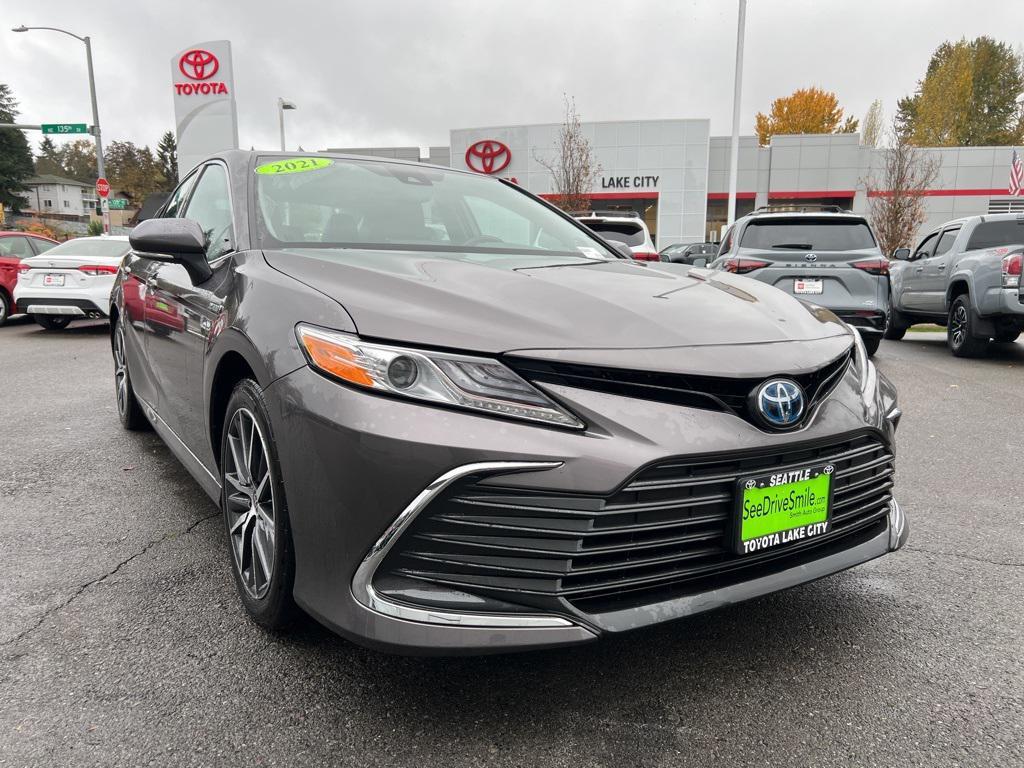 used 2021 Toyota Camry Hybrid car, priced at $31,995