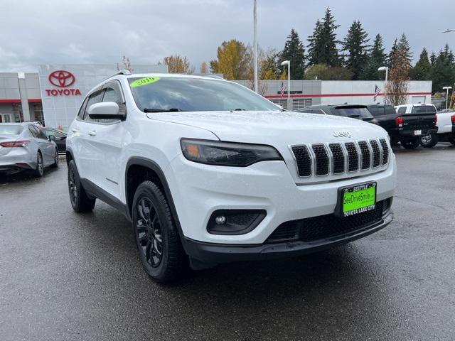 used 2019 Jeep Cherokee car, priced at $17,441