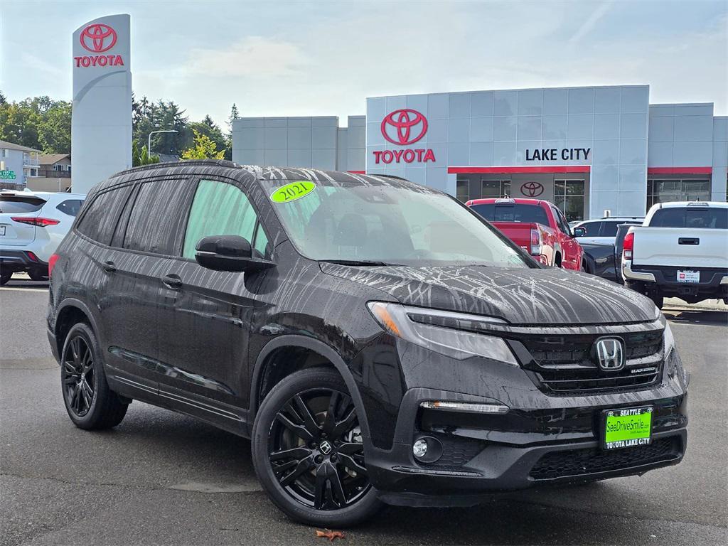 used 2021 Honda Pilot car, priced at $33,995