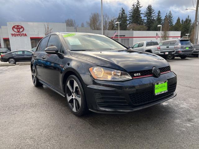 used 2016 Volkswagen Golf GTI car, priced at $17,445