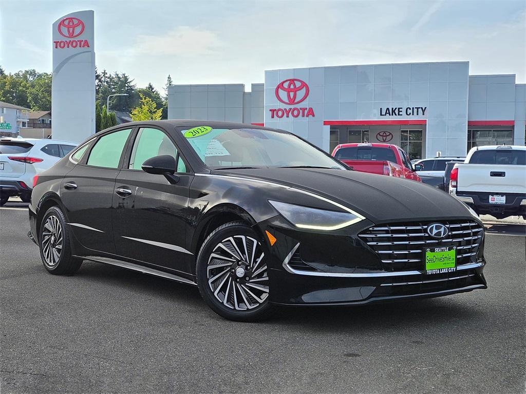 used 2023 Hyundai Sonata Hybrid car, priced at $23,995