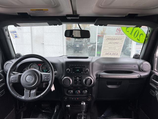 used 2013 Jeep Wrangler Unlimited car, priced at $20,630