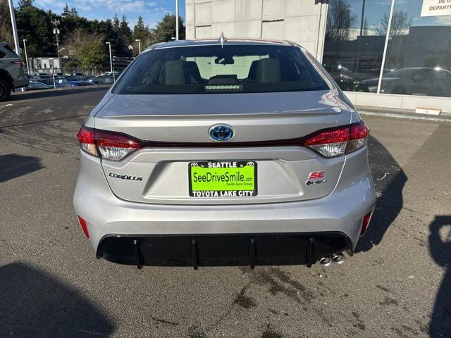 new 2025 Toyota Corolla Hybrid car, priced at $30,909