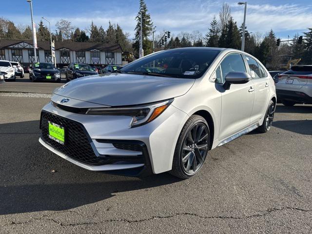 new 2025 Toyota Corolla Hybrid car, priced at $30,909