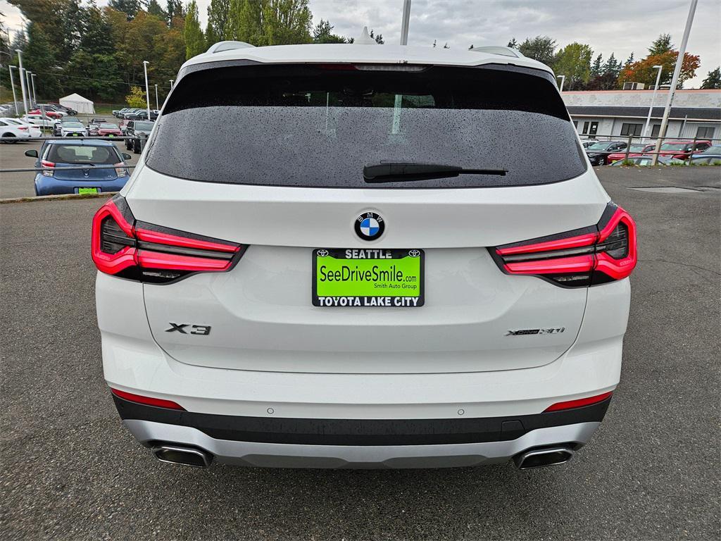 used 2022 BMW X3 car, priced at $30,885