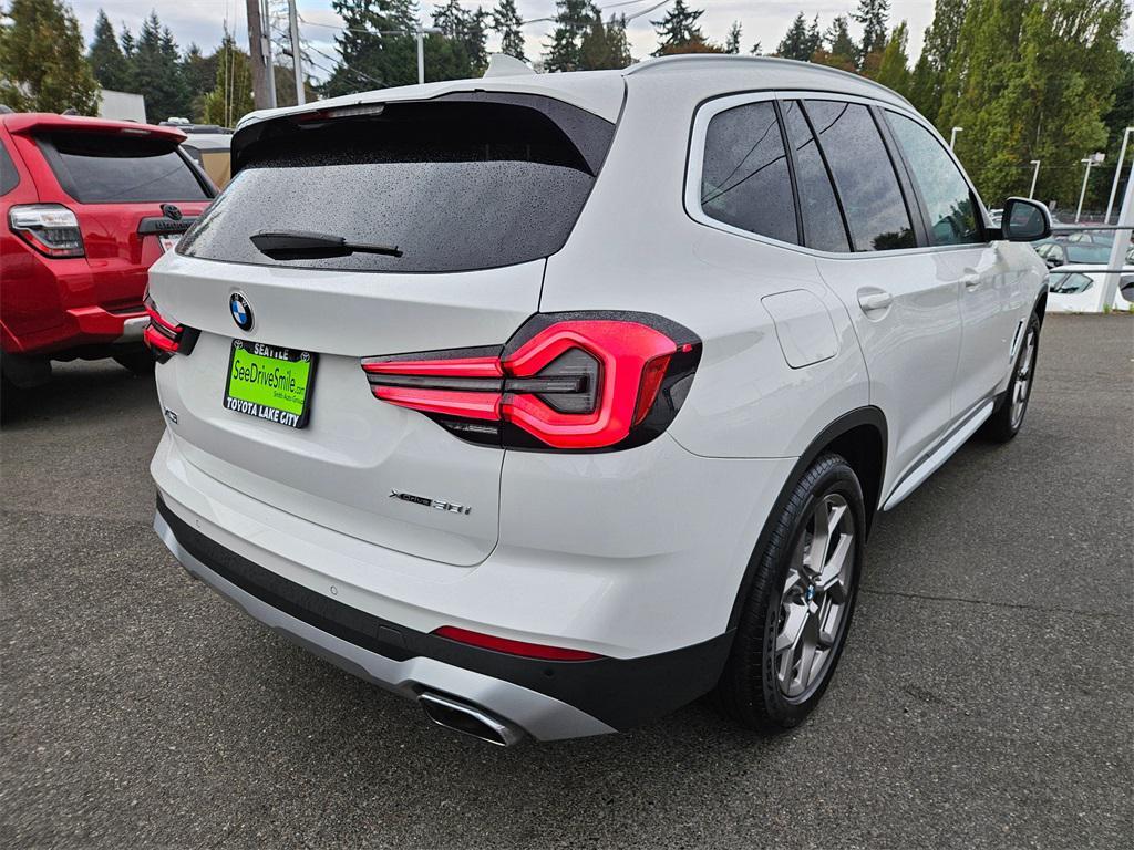 used 2022 BMW X3 car, priced at $30,885