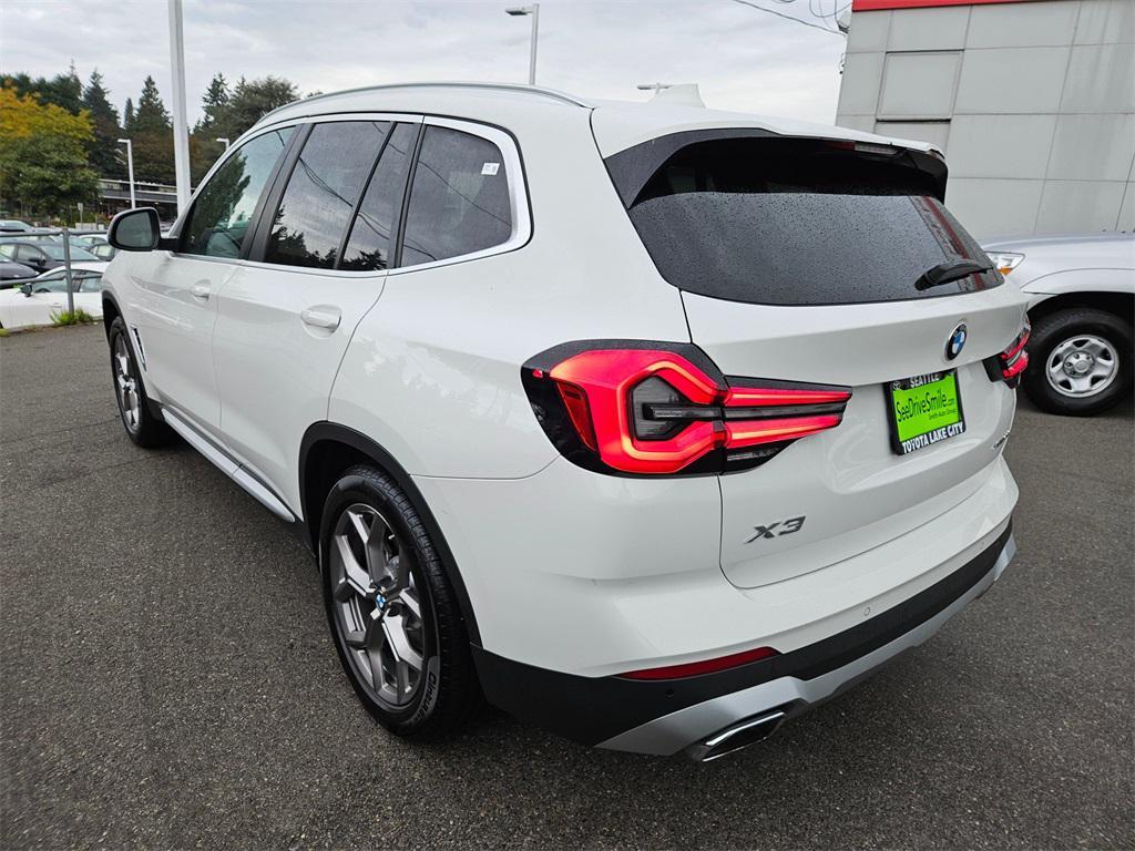 used 2022 BMW X3 car, priced at $30,885