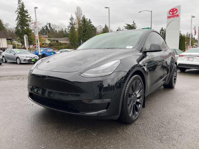 used 2022 Tesla Model Y car, priced at $35,895