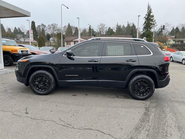 used 2018 Jeep Cherokee car, priced at $14,840