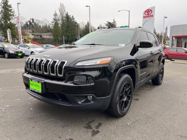 used 2018 Jeep Cherokee car, priced at $14,840