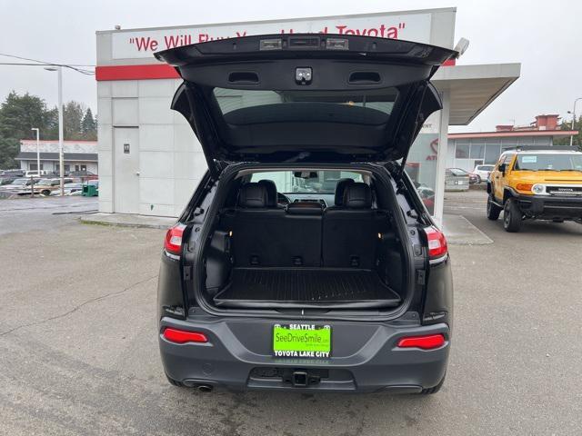 used 2018 Jeep Cherokee car, priced at $14,840