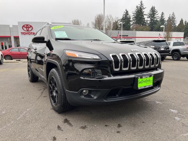 used 2018 Jeep Cherokee car, priced at $16,541