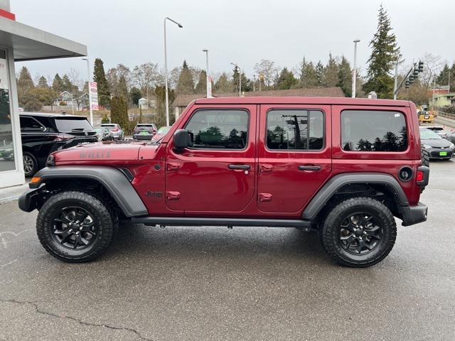 used 2021 Jeep Wrangler car, priced at $22,740