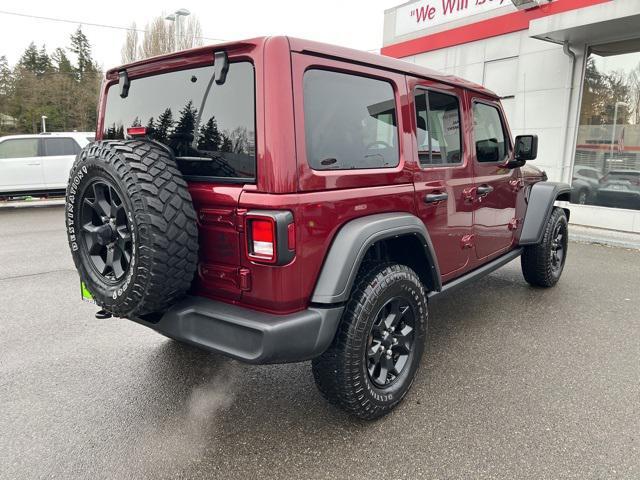 used 2021 Jeep Wrangler car, priced at $22,740