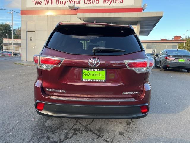 used 2015 Toyota Highlander car, priced at $24,650