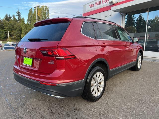 used 2018 Volkswagen Tiguan car, priced at $16,395