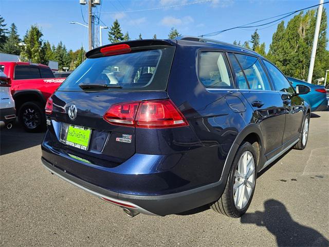 used 2017 Volkswagen Golf Alltrack car, priced at $13,645