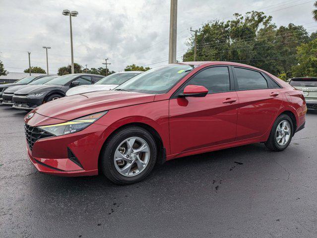 used 2021 Hyundai Elantra car