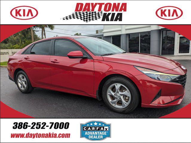 used 2021 Hyundai Elantra car