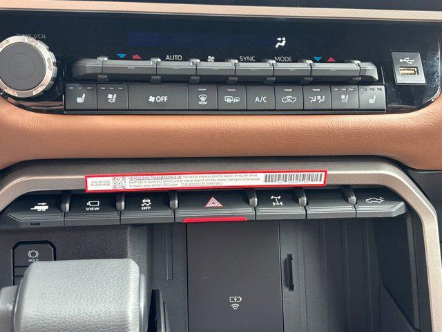 new 2026 Toyota Tundra car, priced at $71,684