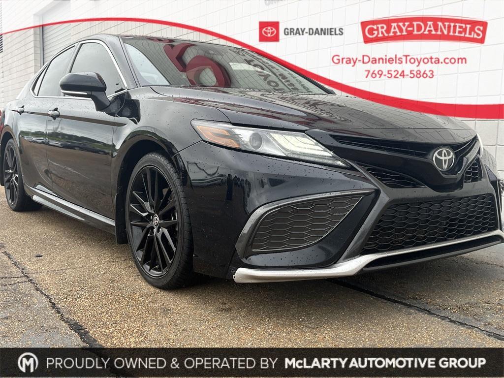 used 2021 Toyota Camry car, priced at $22,342