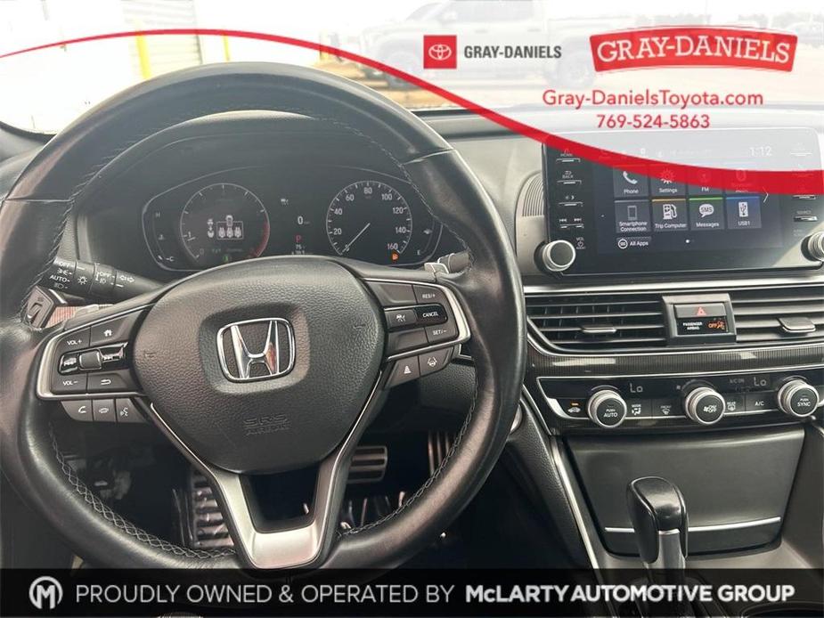 used 2021 Honda Accord car, priced at $22,050