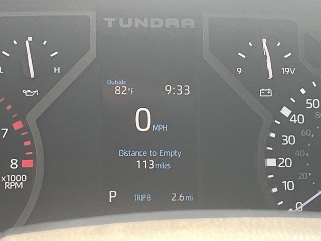 new 2025 Toyota Tundra car, priced at $58,112