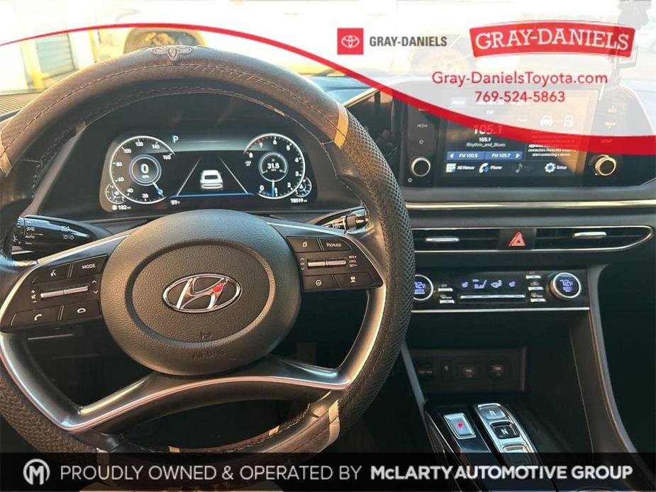 used 2021 Hyundai Sonata car, priced at $17,633