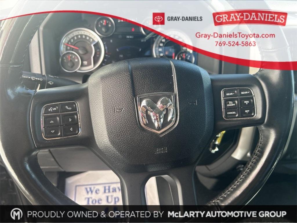 used 2018 Ram 1500 car, priced at $21,566