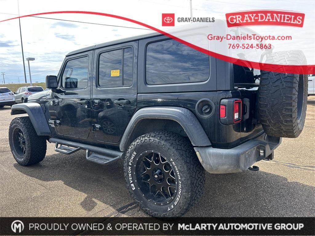 used 2018 Jeep Wrangler Unlimited car, priced at $23,177