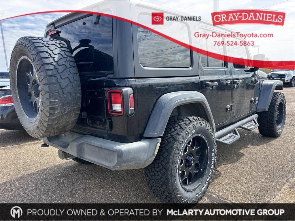 used 2018 Jeep Wrangler Unlimited car, priced at $23,177