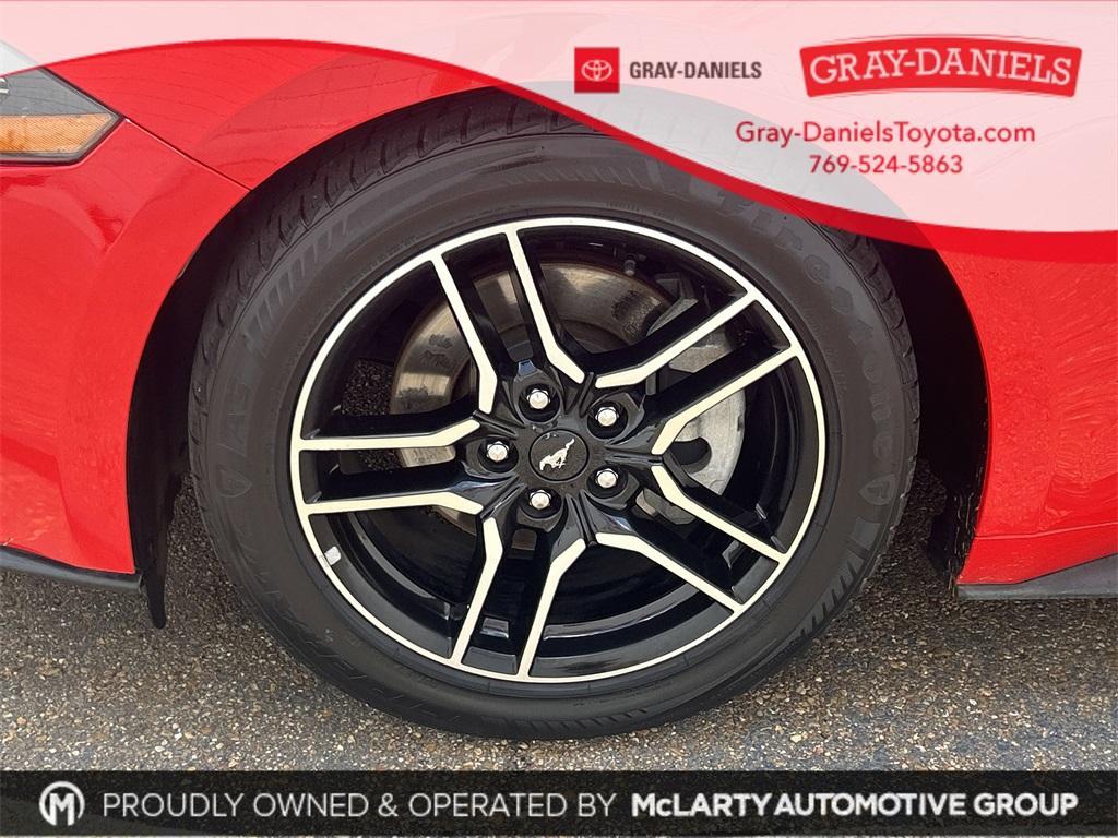 used 2018 Ford Mustang car, priced at $16,084