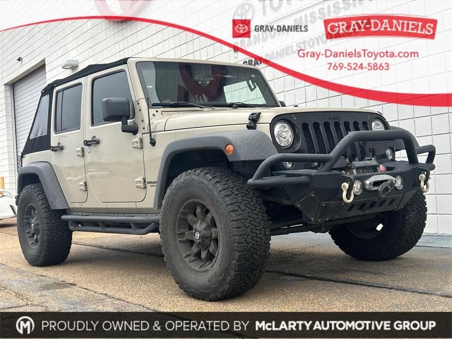 used 2017 Jeep Wrangler Unlimited car, priced at $19,861