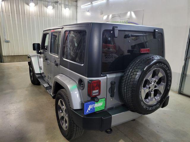 used 2016 Jeep Wrangler Unlimited car, priced at $24,400