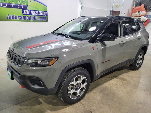 used 2022 Jeep Compass car, priced at $31,400