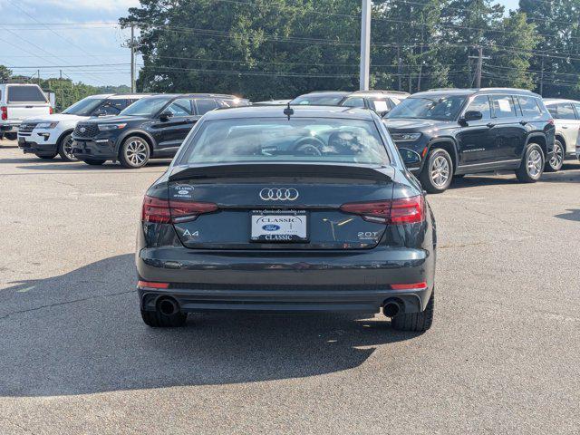 used 2018 Audi A4 car, priced at $15,495