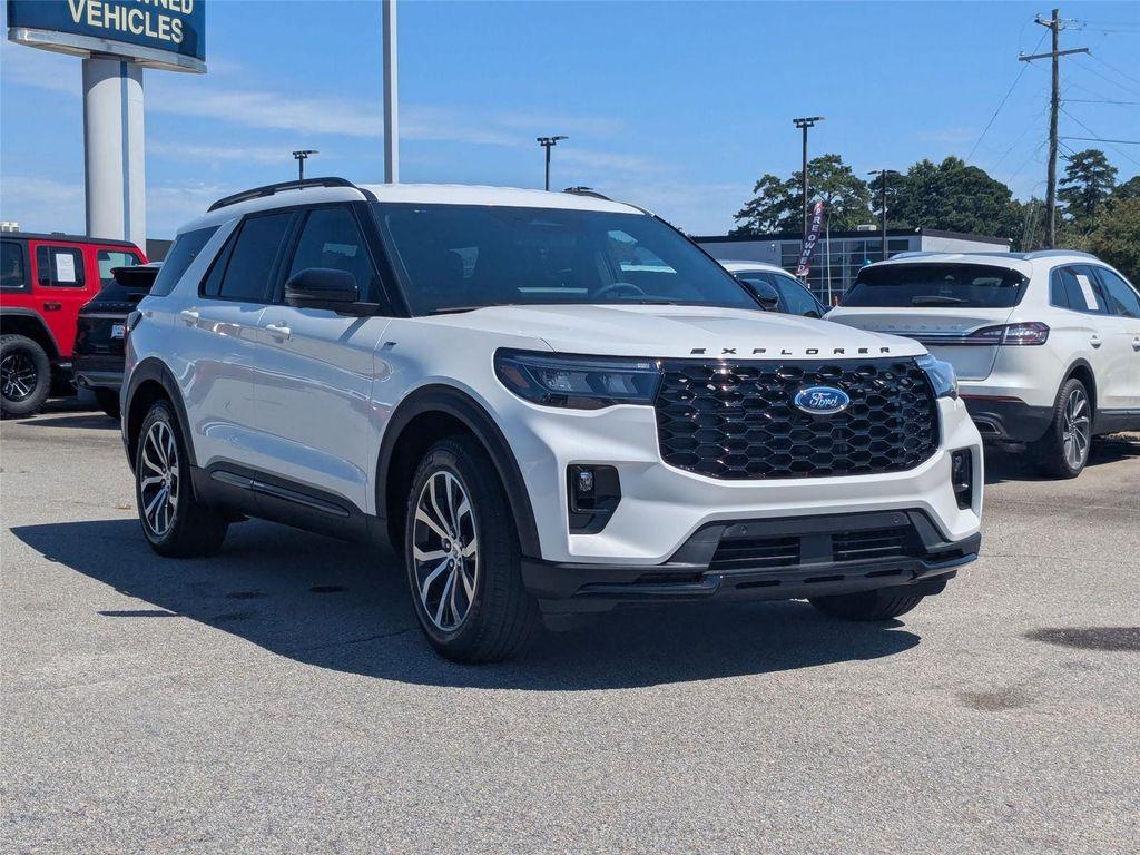 new 2025 Ford Explorer car, priced at $47,387